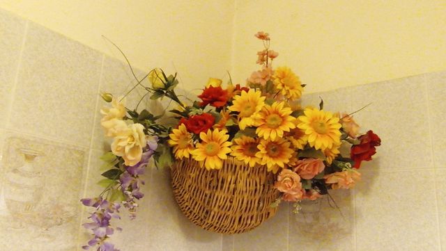 Cesto artigianale da esterno e interno