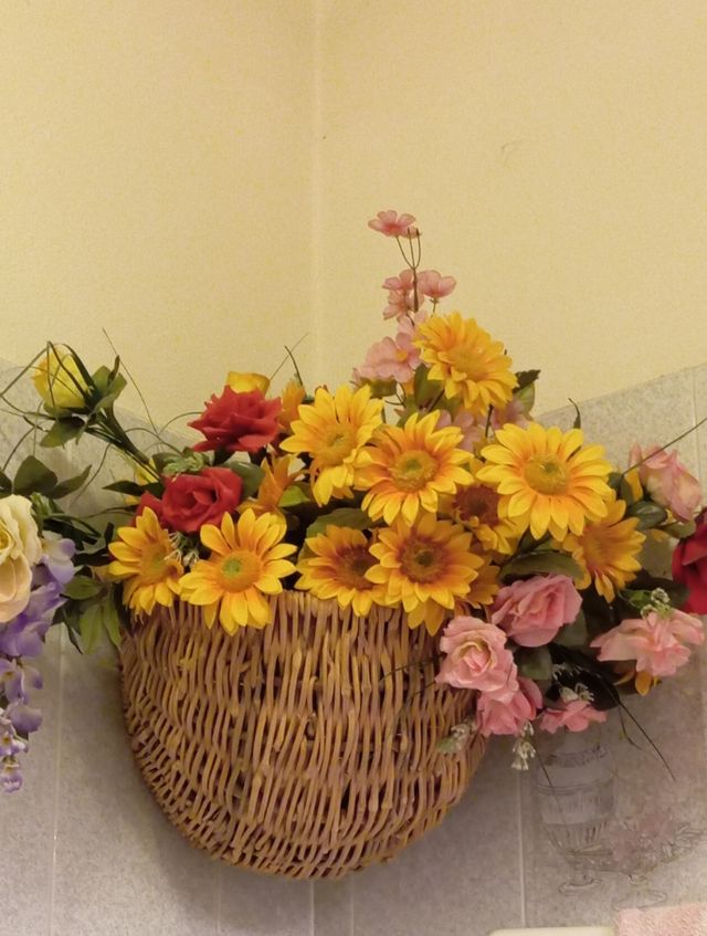 Cesto artigianale da esterno e interno