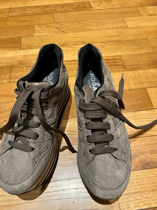 Bambas Hogan Caqui ante talla 36