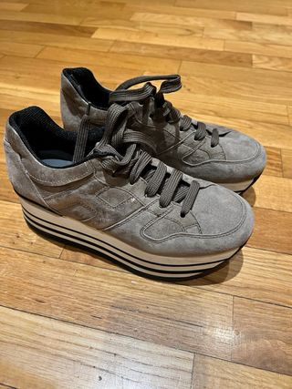 Bambas Hogan Caqui ante talla 36