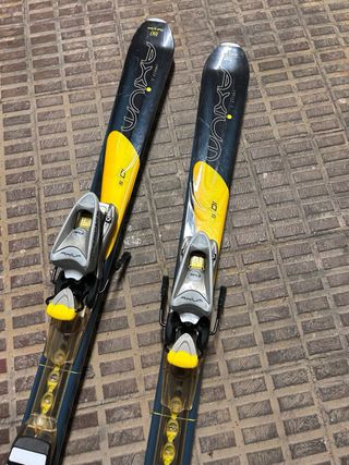 Esquis 160 Rossignol con fijaciones
