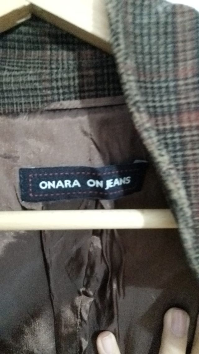 Chaqueta marrón mujer onara