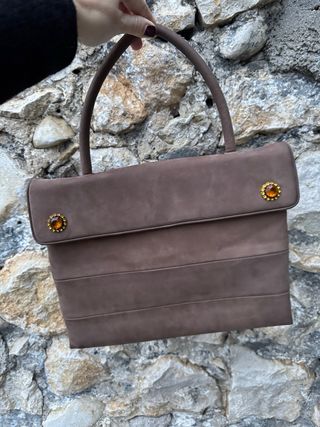 Bolso vintage piel loewe