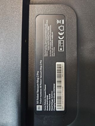 Xiaomi Mi Robot Vacuum-Mop 2 Pro Negro