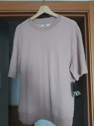Camiseta de manga corta zara
