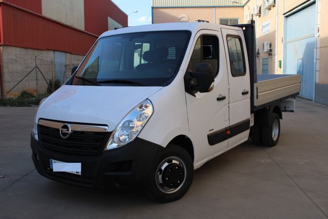 OPEL MOVANO L3 H1 CAJA ABIERTA - 6 PLAZAS 130CV 