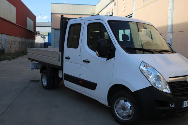 OPEL MOVANO L3 H1 CAJA ABIERTA - 6 PLAZAS 130CV 