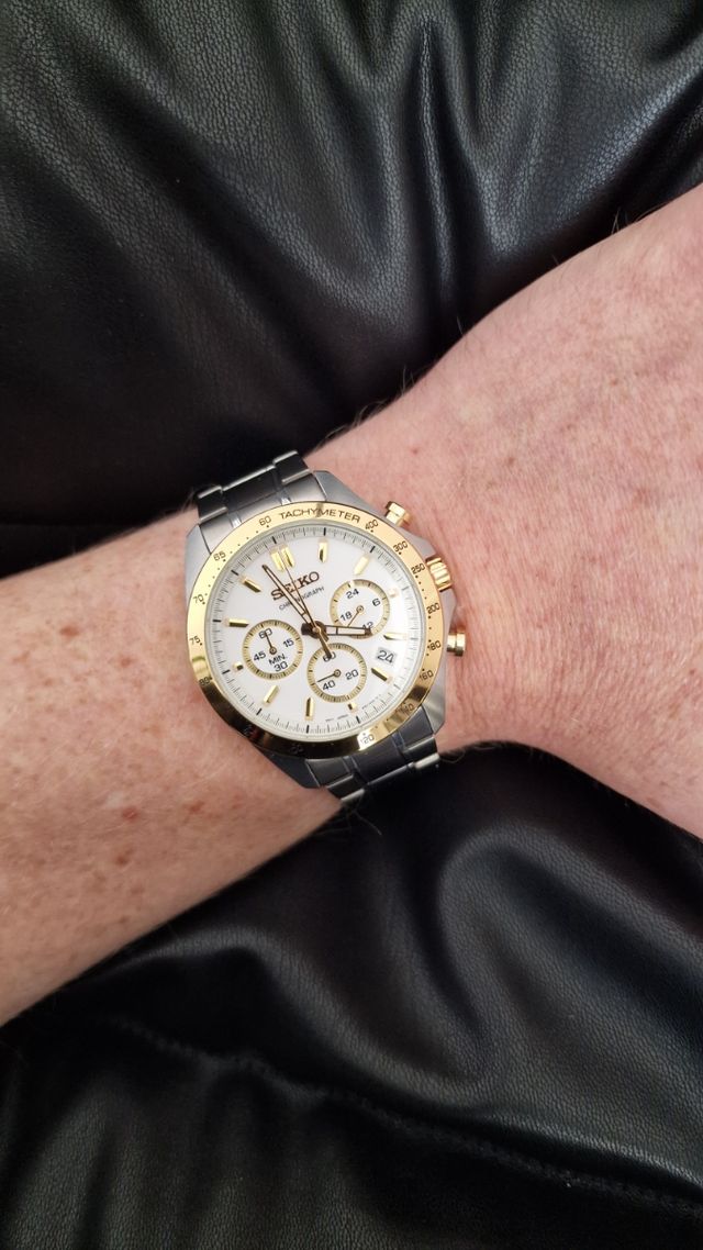 Reloj para hombre Seiko 8T63 00D0 SBTR024 Nuevo