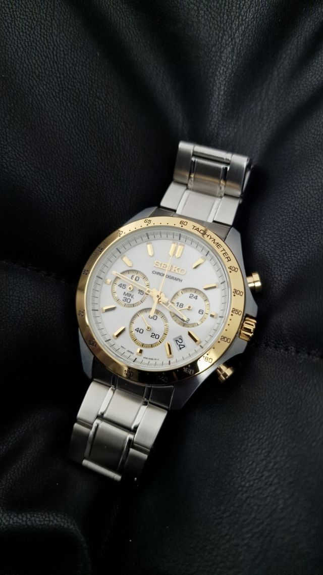 Reloj para hombre Seiko 8T63 00D0 SBTR024 Nuevo