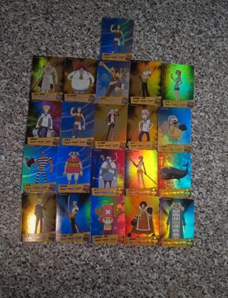 Set 21 carte One piece saga alabasta