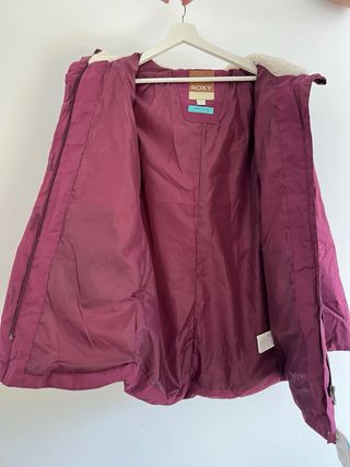 Abrigo tipo plumas sintetico mujer Roxy
