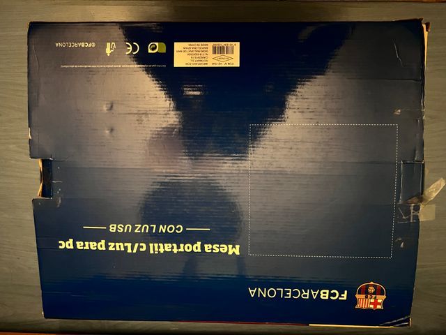 Tavolo per laptop con luce