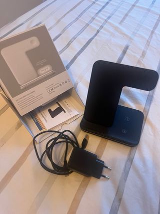 Base cargador iPhone 3in1 Wireless chargee 