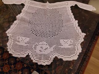 Grembiule cucina bianco