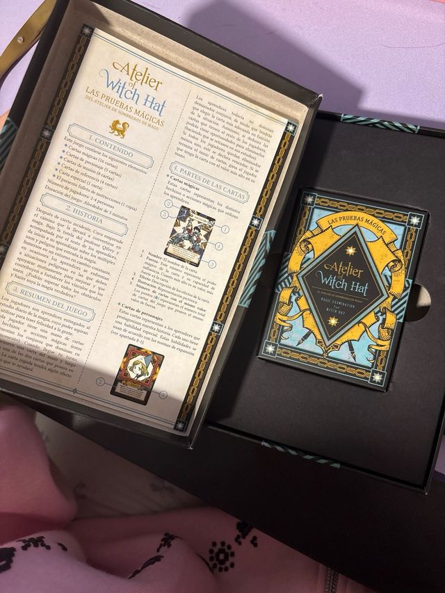 Atelier of witch hat juego cartas