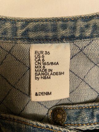 Chaqueta vaquera chica