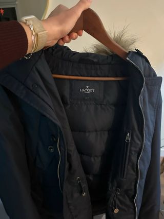 Hackett Parka Arctic Azul Marino L