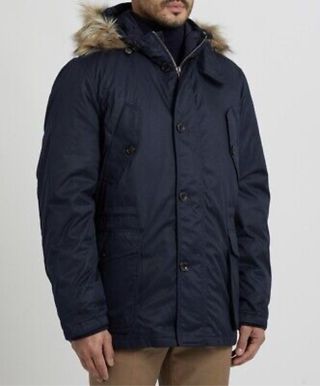 Hackett Parka Arctic Azul Marino L