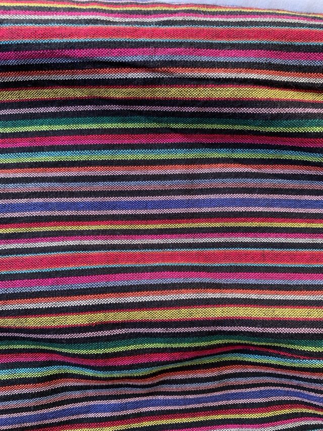 Falda mini rayas étnica