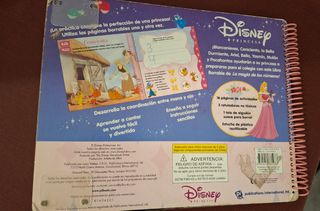 Libro Disney princesas borrable 