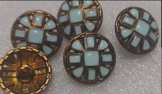 Lote 4 botones metal/6 modelos