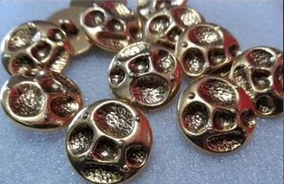 Lote 4 botones metal/6 modelos