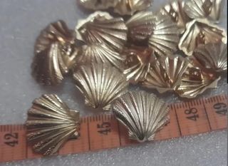 Lote 4 botones metal/6 modelos