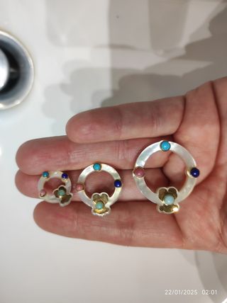 Pendientes Tous super power grandes oro 