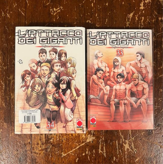 L`ATTACCO DEI GIGANTI 34 - BUNDLE BEGIN