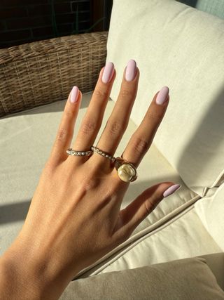Pack Anillos Dorados Perlas