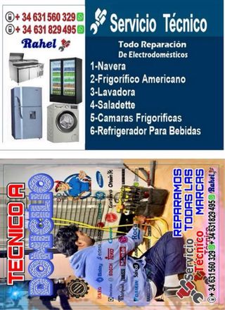 SERVICIO TECNICO DE LAVADORA Y NEVERA
