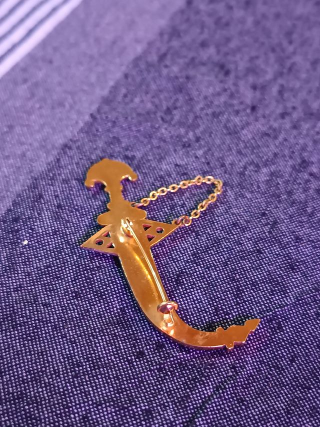 Joia/Broche Punhal -Ref.: B-51