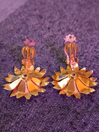 Conjunto de Brincos Flor + 2 colares - Ref.: B-52