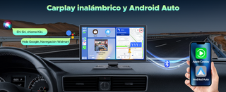 Android auto carplay pantalla 9 pulgadas doble cam