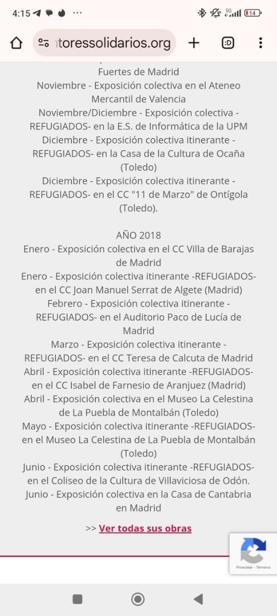 Óleo Santa Teresa de Calcuta