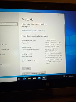 Portatil Fujitsu Stylistic Q736 133