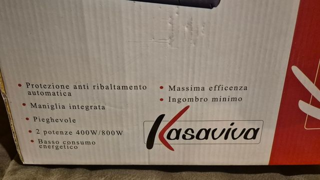 Stufa al quarzo 400/800w