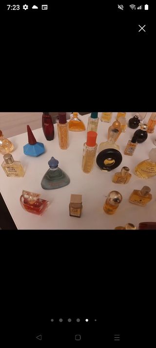 Perfumes colección miniatura 