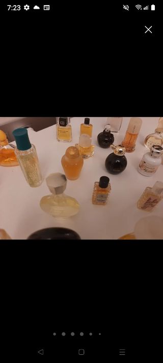Perfumes colección miniatura 