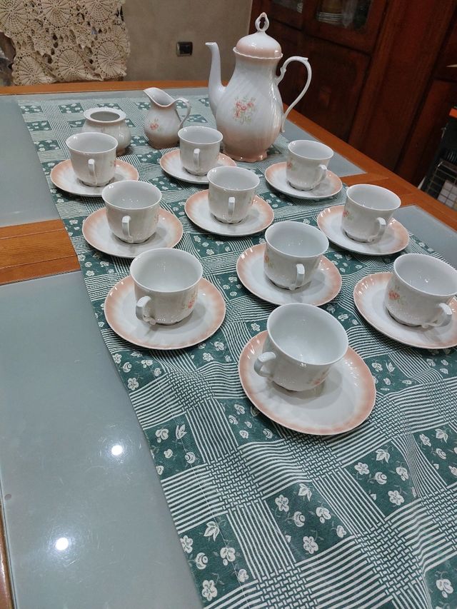 Set servizio da te porcellana di Bavaria