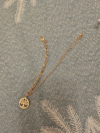 Braccialetto donna dorato nuovo