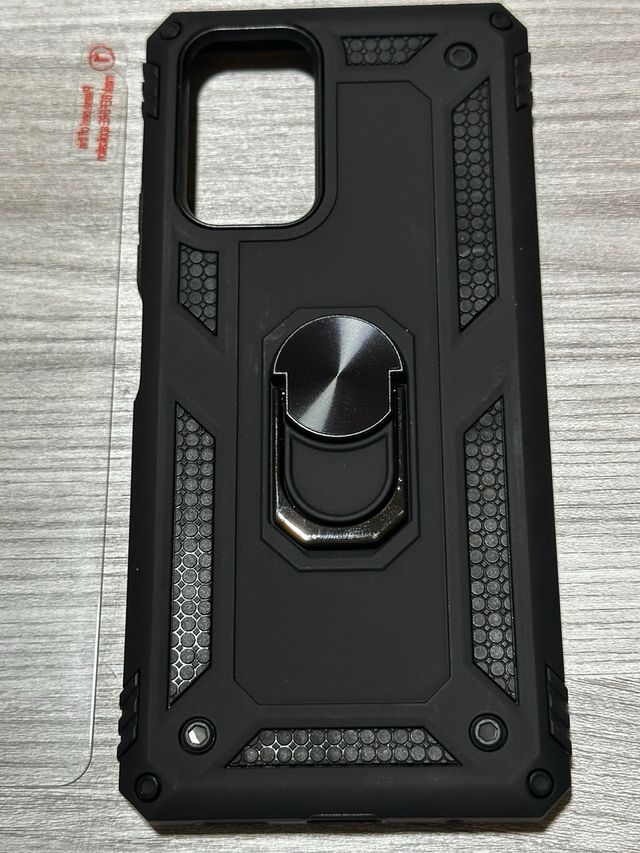 Funda red.m note 10 Pro y 2 cristales templados.