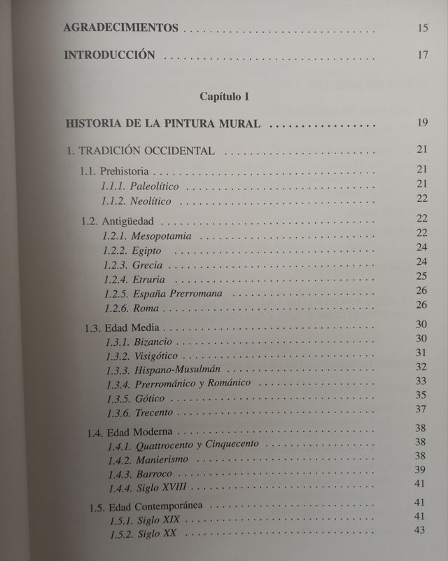 La pintura mural. Conservación restauración.