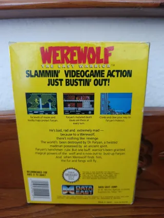 Werewolf Nintendo NES