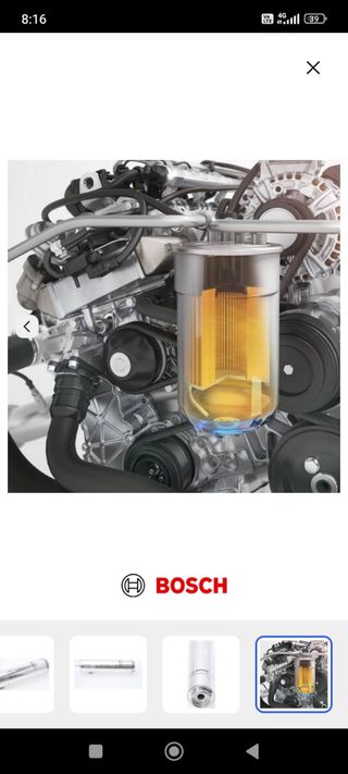 Filtro do Gasóleo (Bosh) BMW serie 1