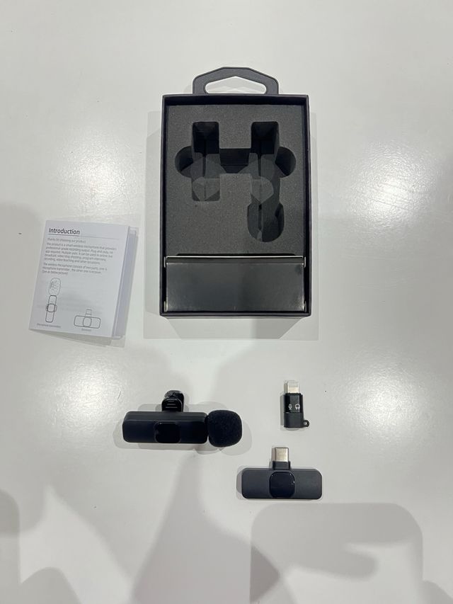 Micrófono inalámbrico para móvil