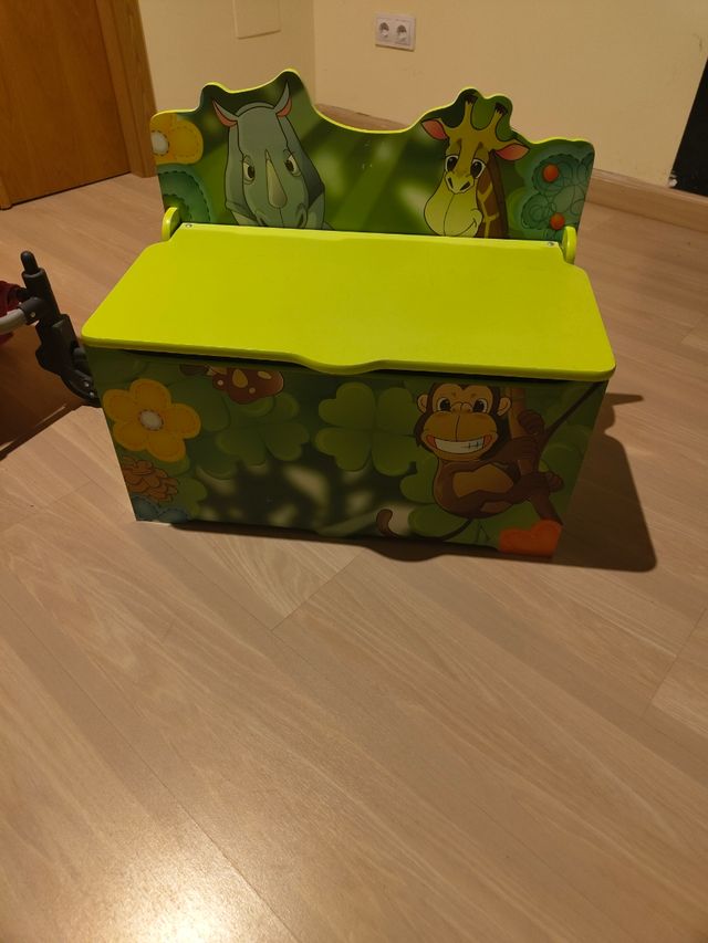 Baúl infantil verde