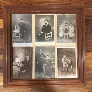 COLECCIÓN DE FOTOS ANTIGUAS ENMARCADAS