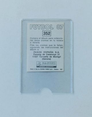 BUTRAGUEÑO FUTBOL 87 ESTRELLAS DEL MUNDIAL PANINI