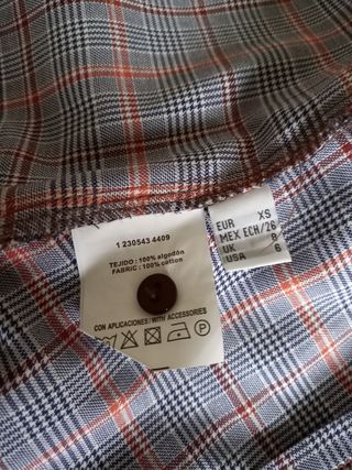 Camisa a cuadros de Roberto Verino XS